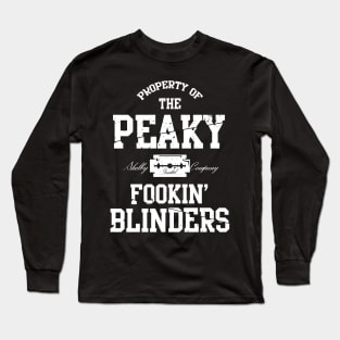 PROPERTY OF THE PEAKY F BLINDERS Long Sleeve T-Shirt